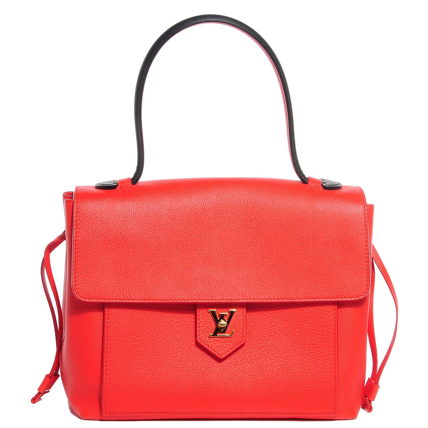 Calfskin Lockme PM Rouge