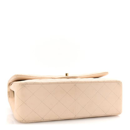 Chanel Caviar Quilted Jumbo Double Flap Light Beige 4 of 10