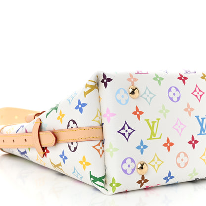 Louis Vuitton LV X TM Monogram Multicolor CarryAll PM White 9 of 10