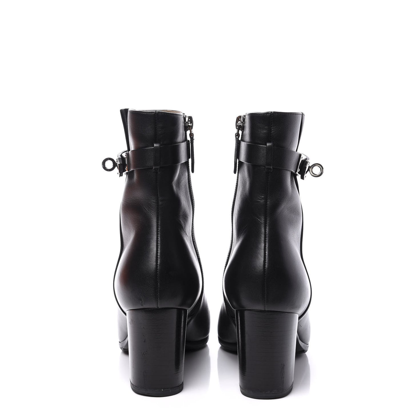 Calfskin Saint Germain Ankle Boots 37.5 Black