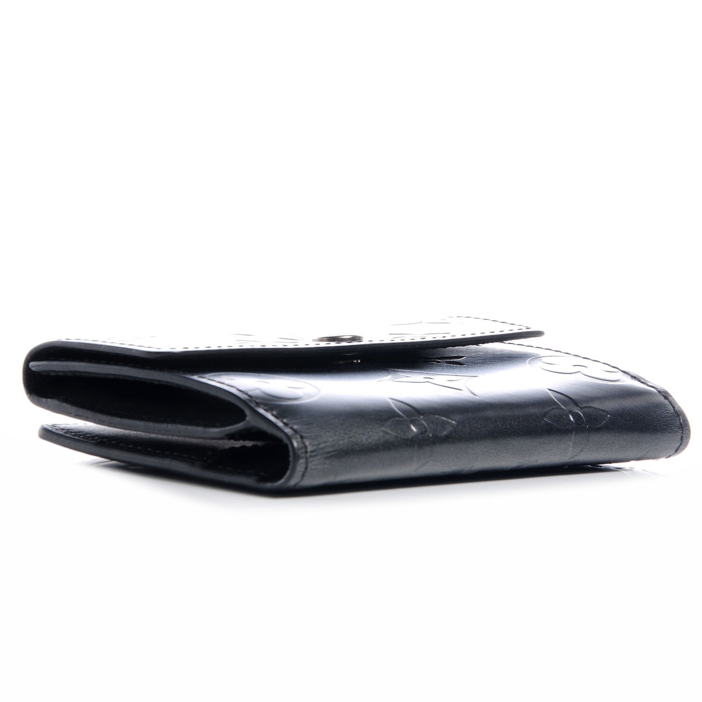 Mat Monogram Ludlow Wallet Black