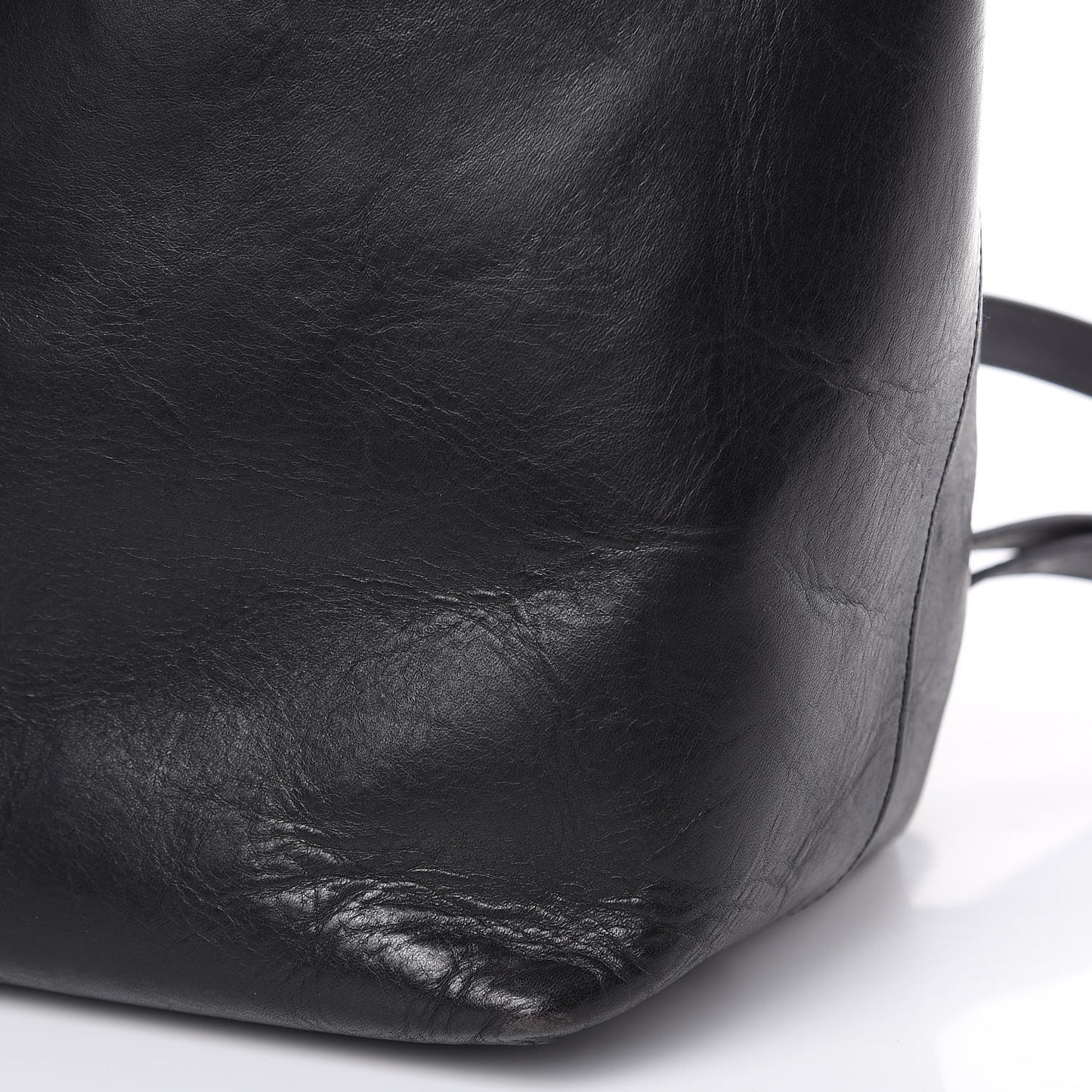 Vegetable Tanned Calfskin Backpack Black