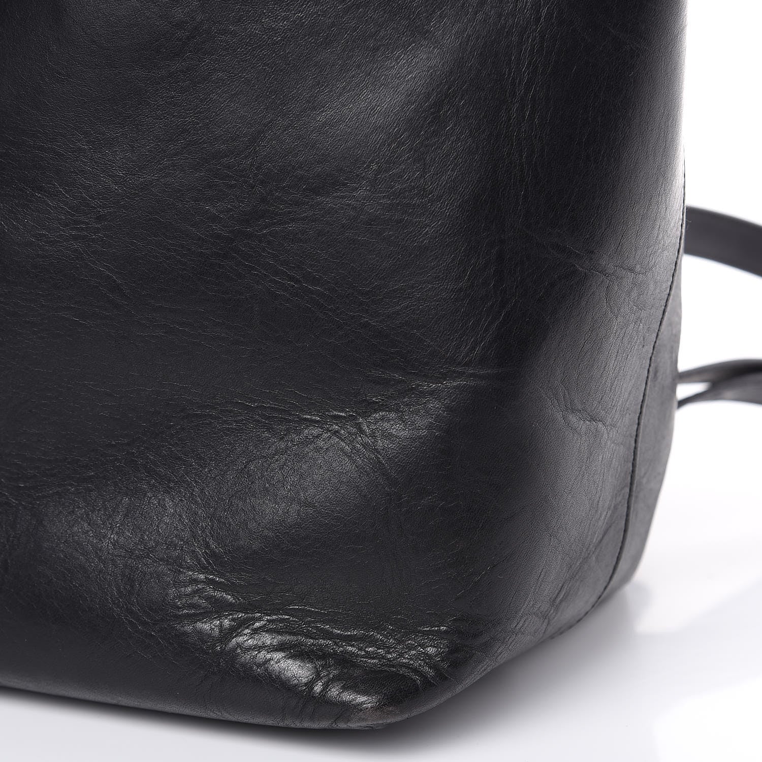 Mansur Gavriel Vegetable Tanned Calfskin Backpack Black 12 of 23