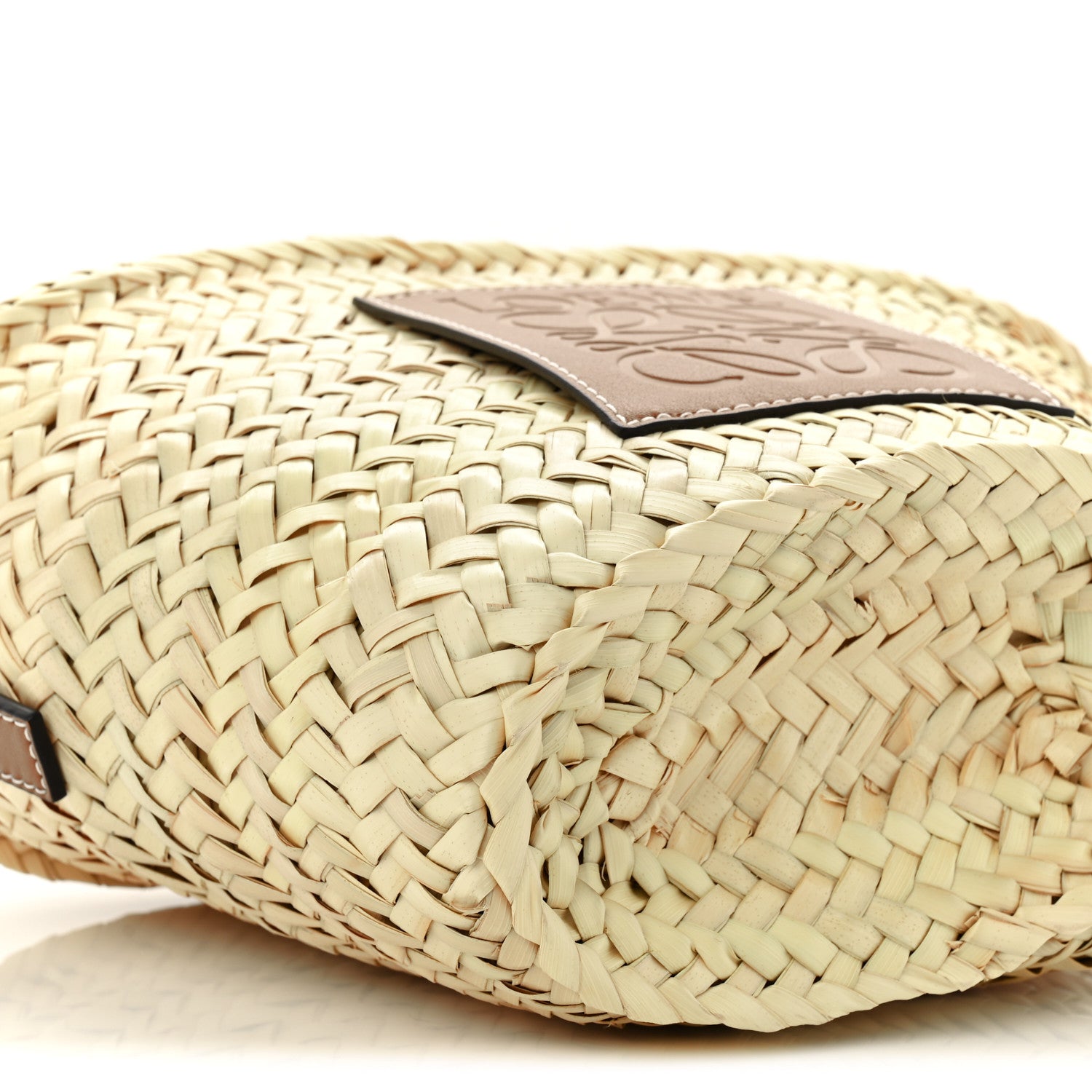 Loewe Raffia Drawstring Basket Tote Bag Natural Tan 8 of 10