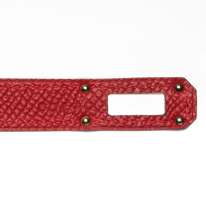 Hermes Epsom Kelly Longue Wallet Rouge Casaque 8 of 12