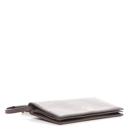 Gucci Dollar Calfskin Bi-Color Mini Swing Wallet Bag Grey Field Soft Pink 4 of 9