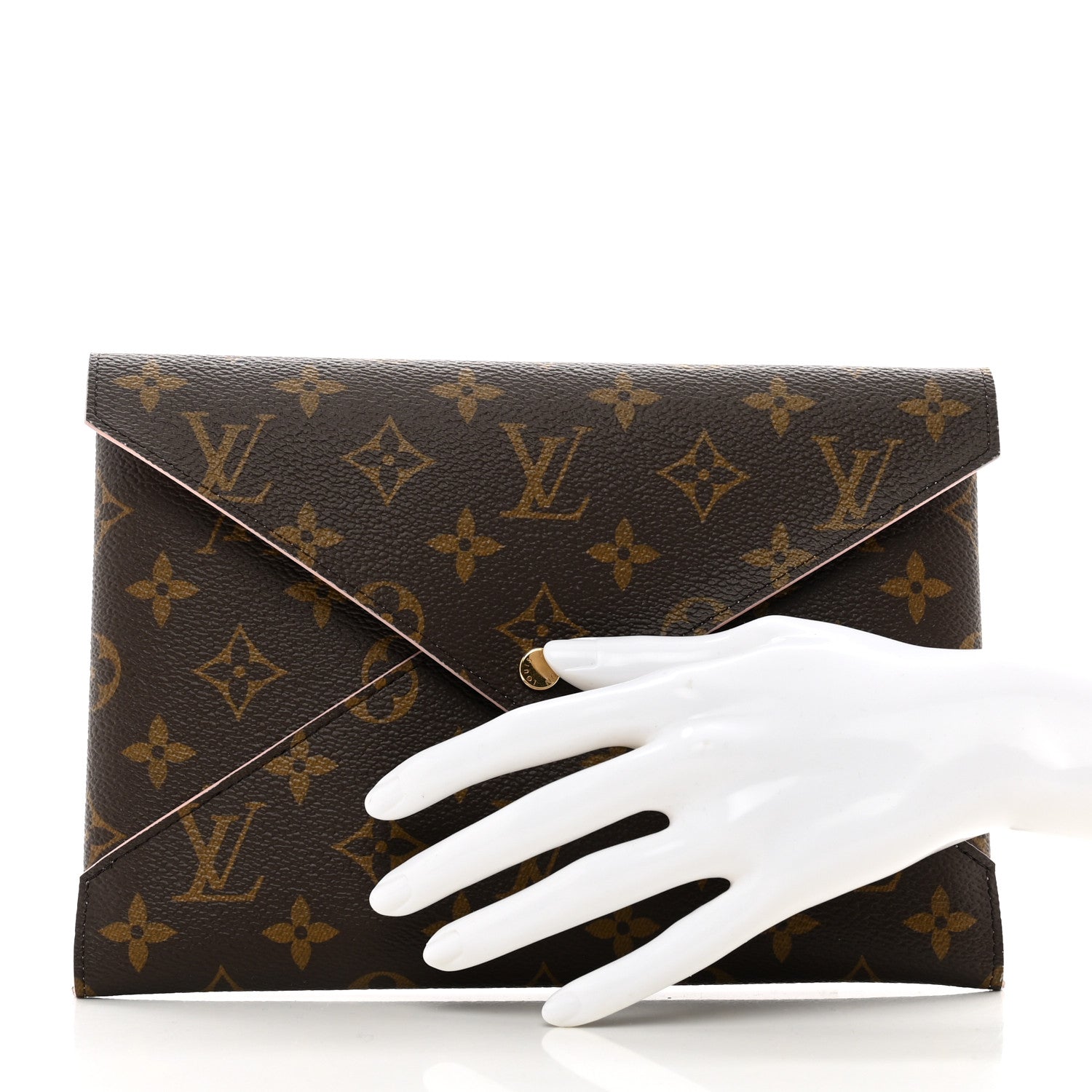 Louis Vuitton Monogram Large Kirigami Pochette Insert Rose Ballerine 2 of 7