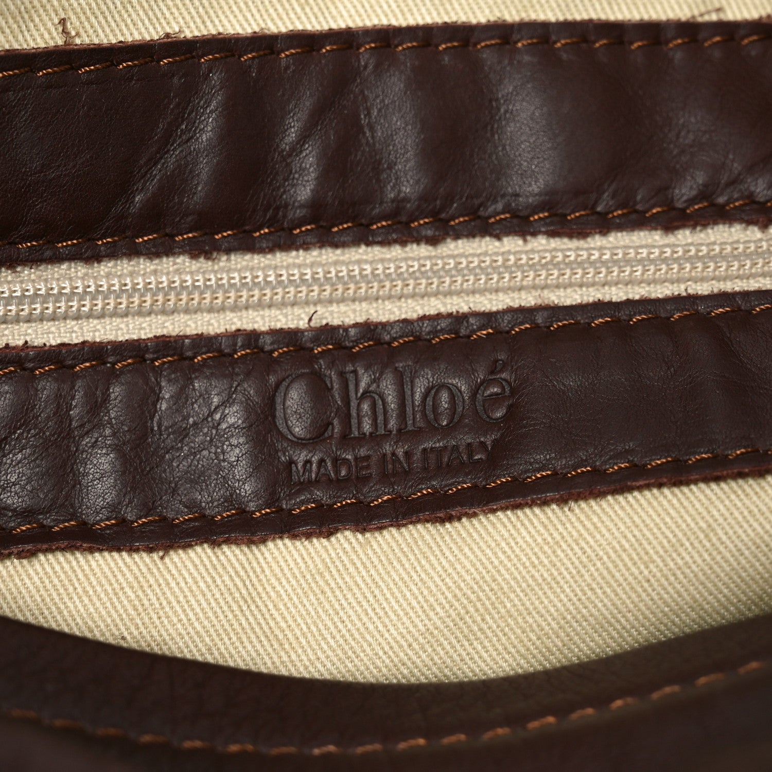 Chloe Snakeskin Silverado Shoulder Bag Brown 6 of 10
