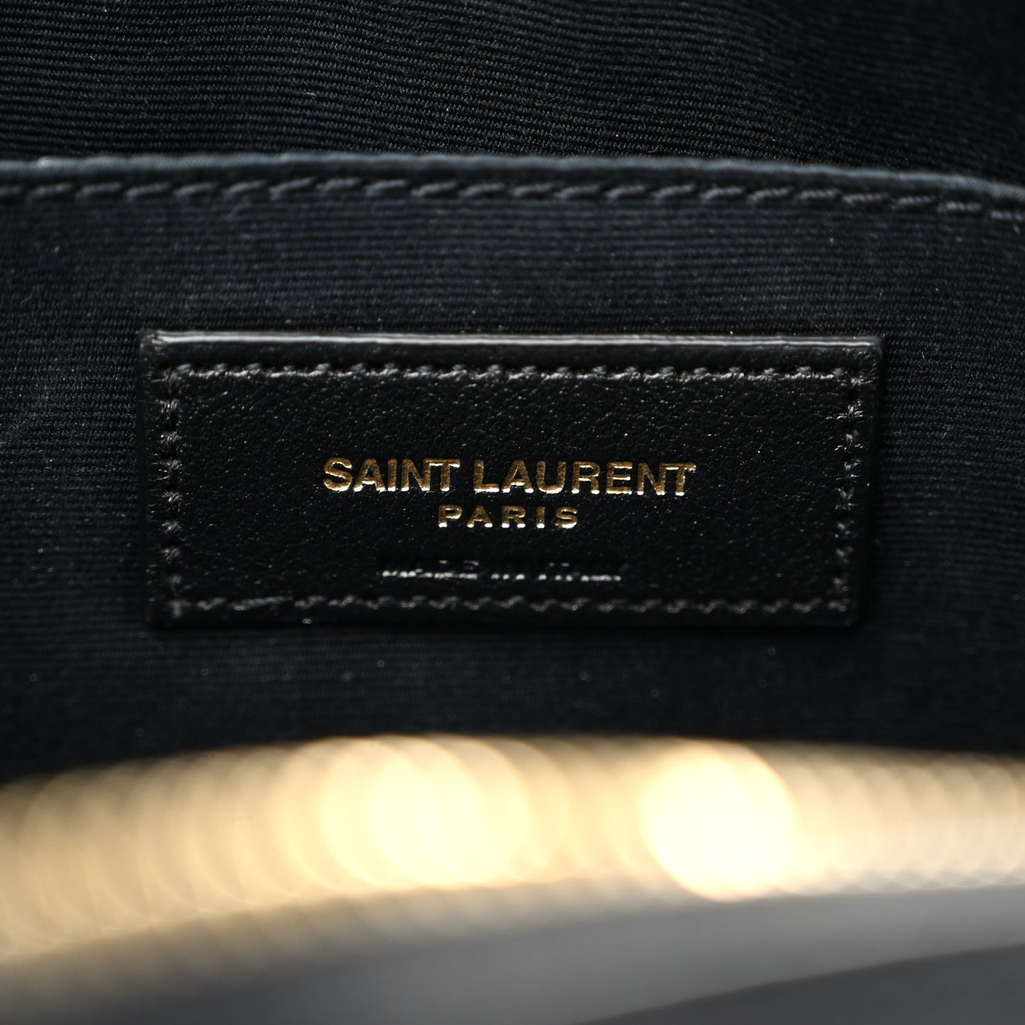 Calfskin Matelasse Monogram Lou Camera Bag Black
