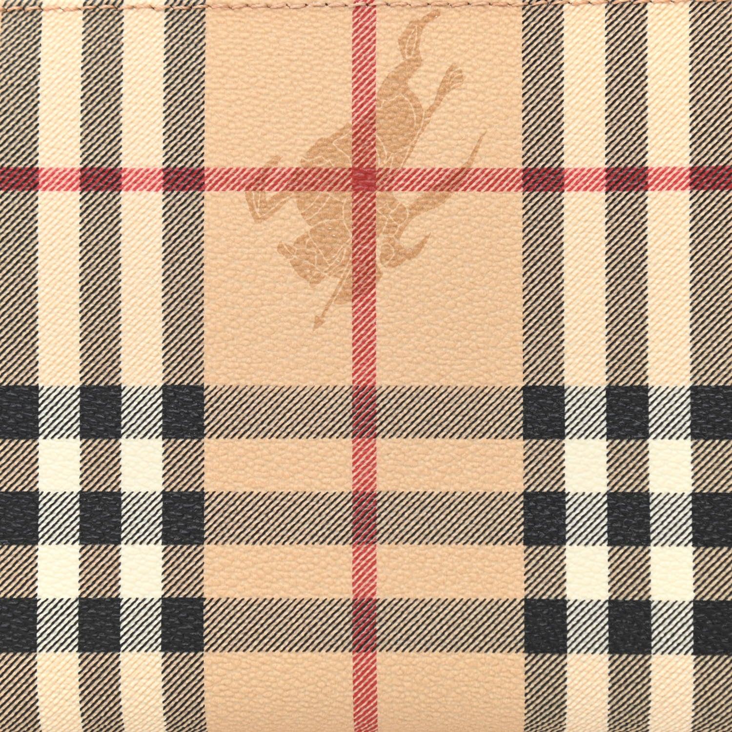 Burberry Haymarket Check Pochette Chocolate 8 of 13