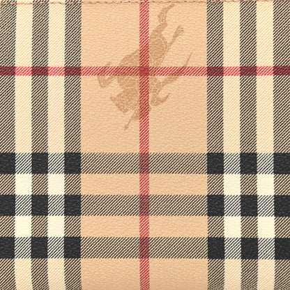 Burberry Haymarket Check Pochette Chocolate 8 of 13