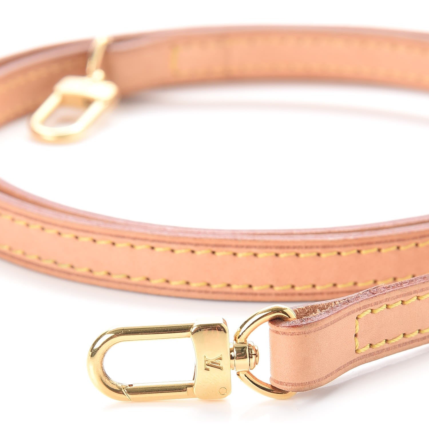 Louis Vuitton Vachetta 12mm Long Shoulder Strap VVN 4 of 4