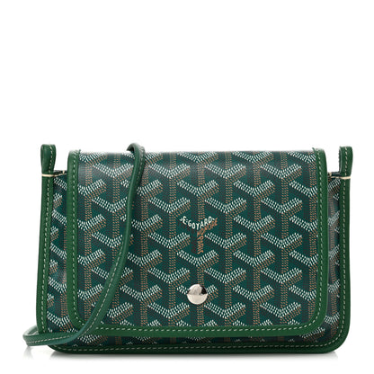 Goyard Goyardine Plumet Wallet Clutch Green 1 of 9