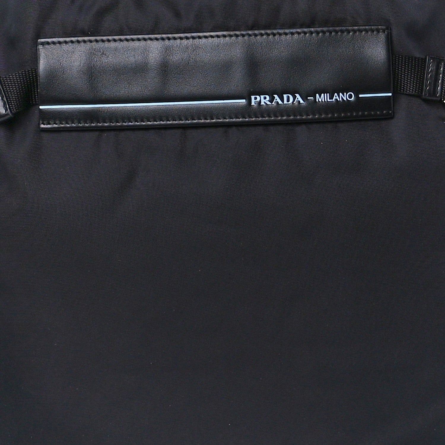 Prada Tessuto Soft Calf Nylon Tote Black 8 of 11