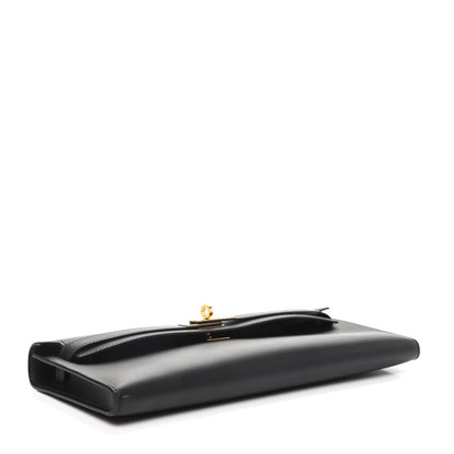 Hermes Swift Kelly Cut Clutch Pochette Black 4 of 7