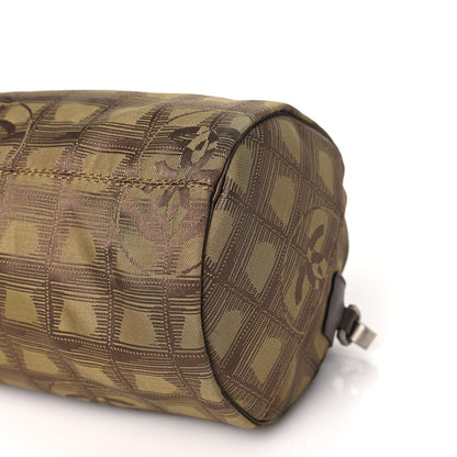 Chanel Nylon Travel Crossbody Bag Brown 10 of 11