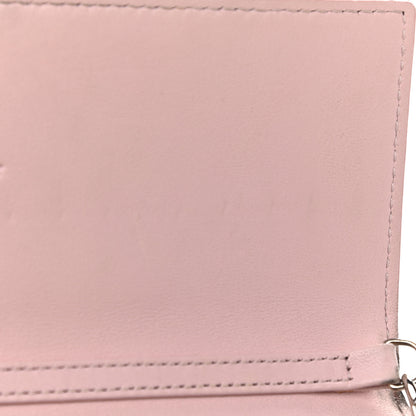 Christian Dior Patent Cannage Rendezvous Chain Wallet Pale Pink 7 of 13
