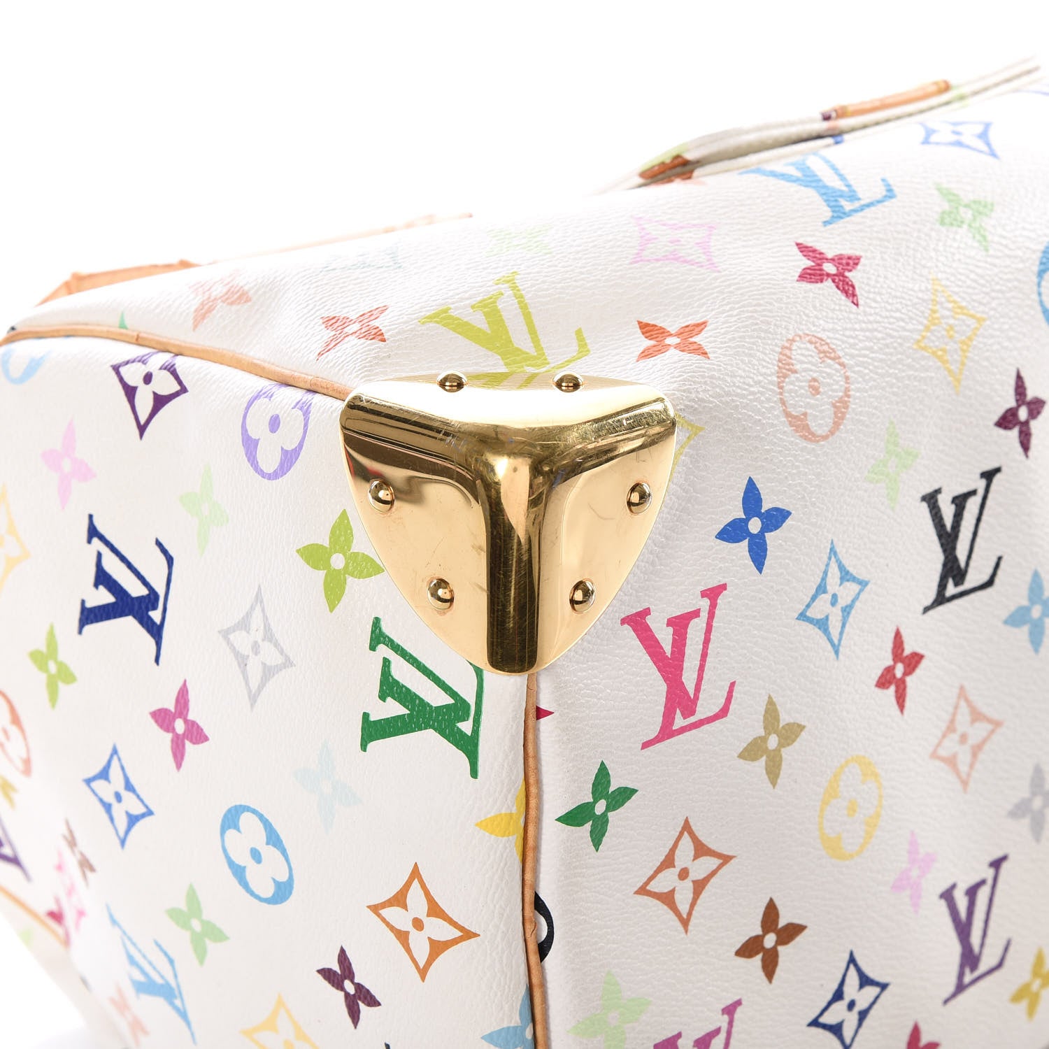 Louis Vuitton Monogram Multicolor Speedy 30 White 5 of 14