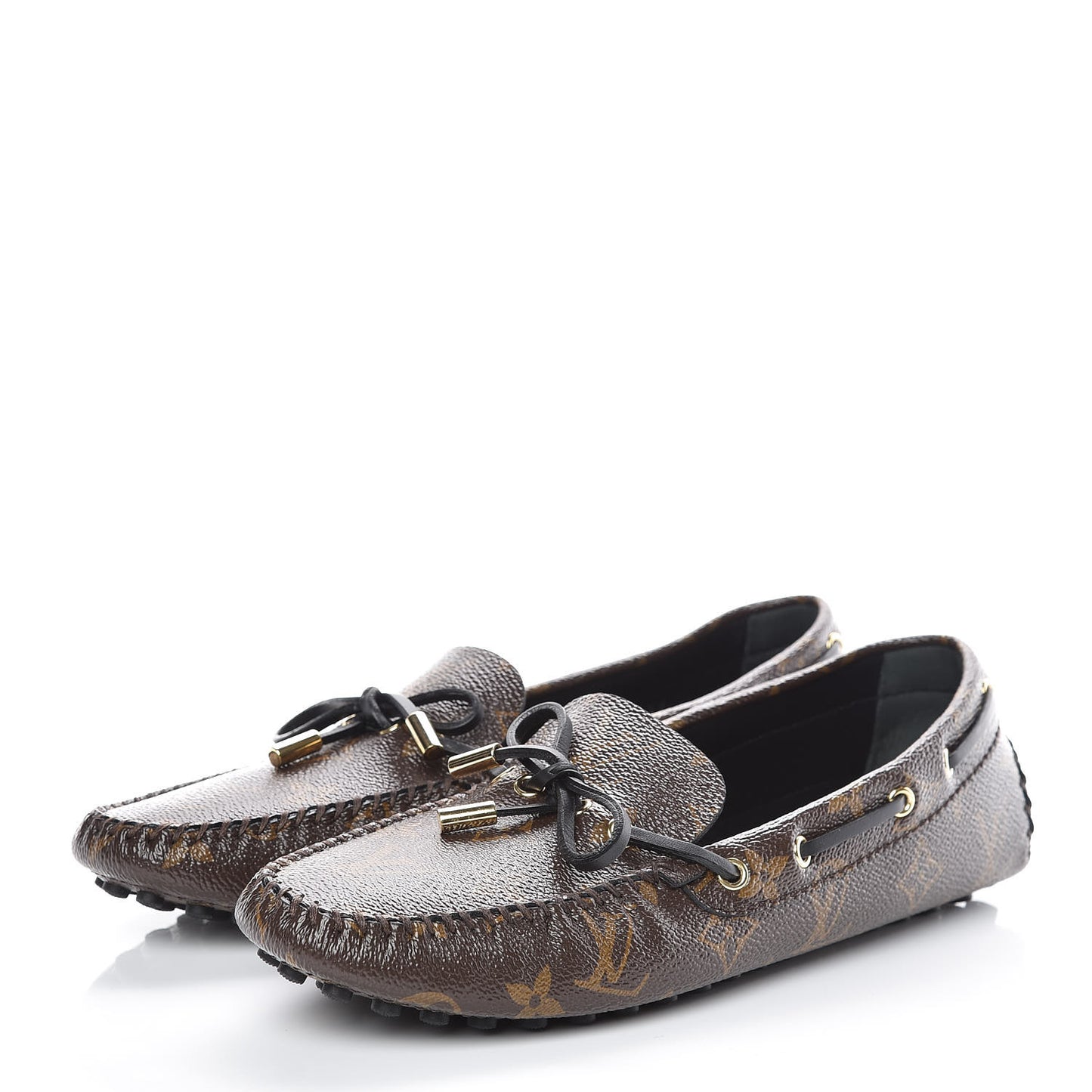 Patent Monogram Gloria Loafers 39