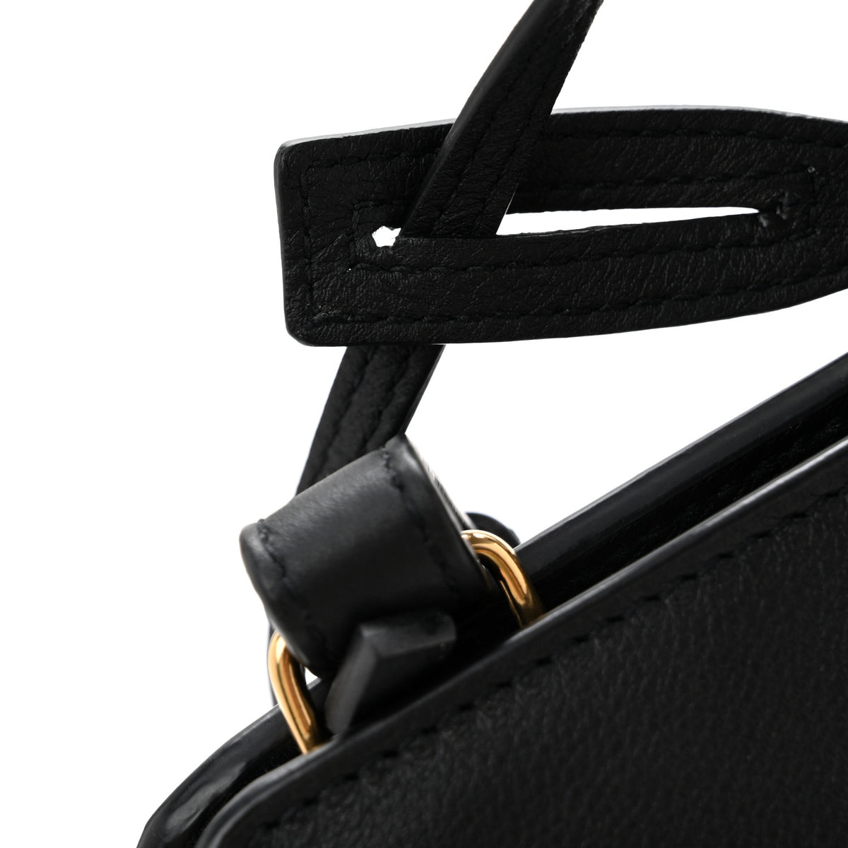 Calfskin Small Classic Y Cabas Black