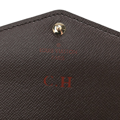 Louis Vuitton Damier Ebene Sarah Wallet NM 6 of 8