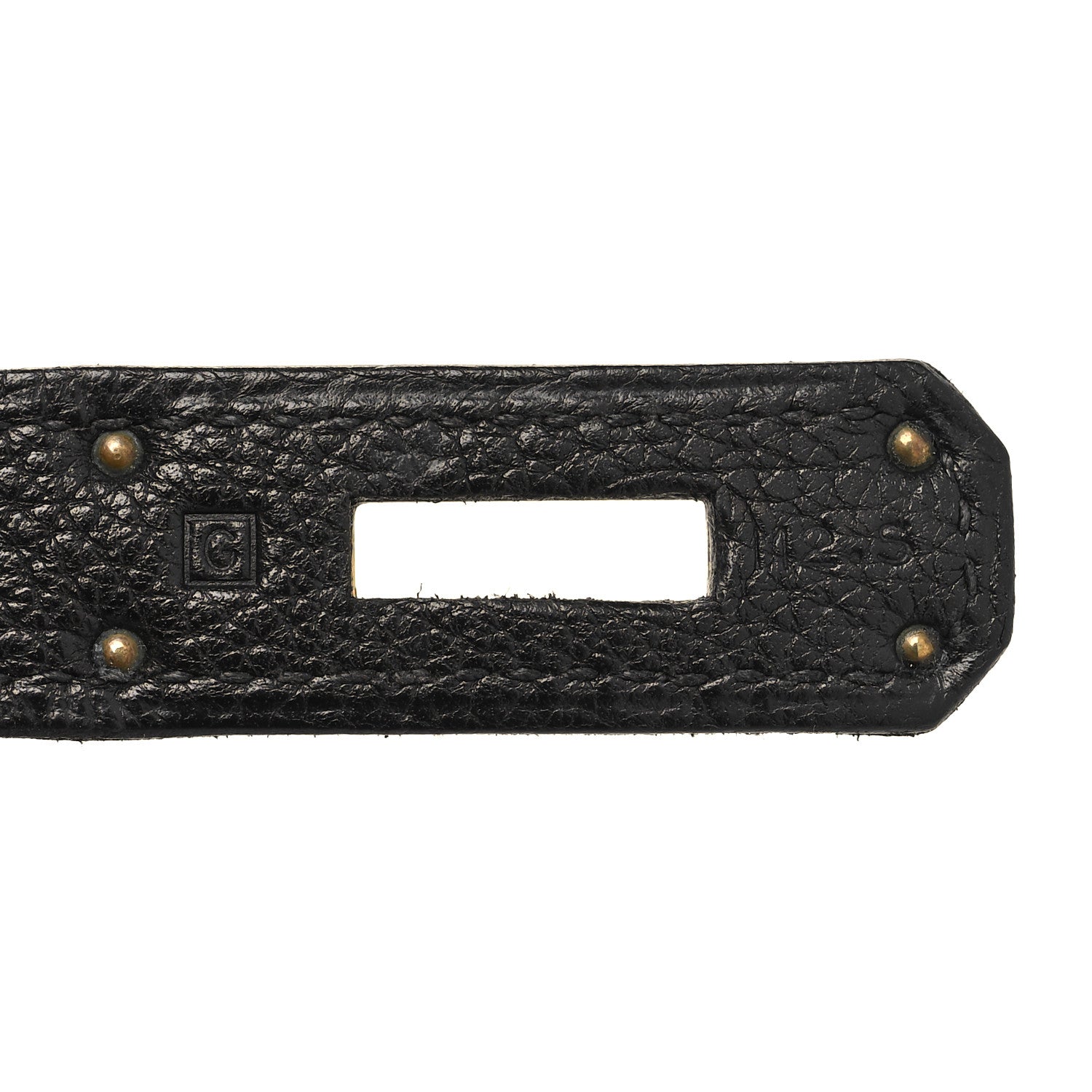 Hermes Togo Kelly Retourne 32 Black 7 of 13