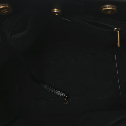 Chanel Caviar Small Studded Deauville Tote Black 5 of 11