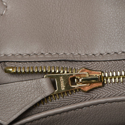 Hermes Swift Birkin 25 Gris Asphalte 13 of 27