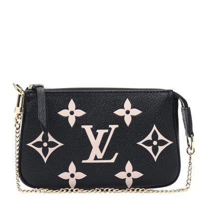 Louis Vuitton Empreinte Monogram Giant Mini Pochette Accessories Black 1 of 7