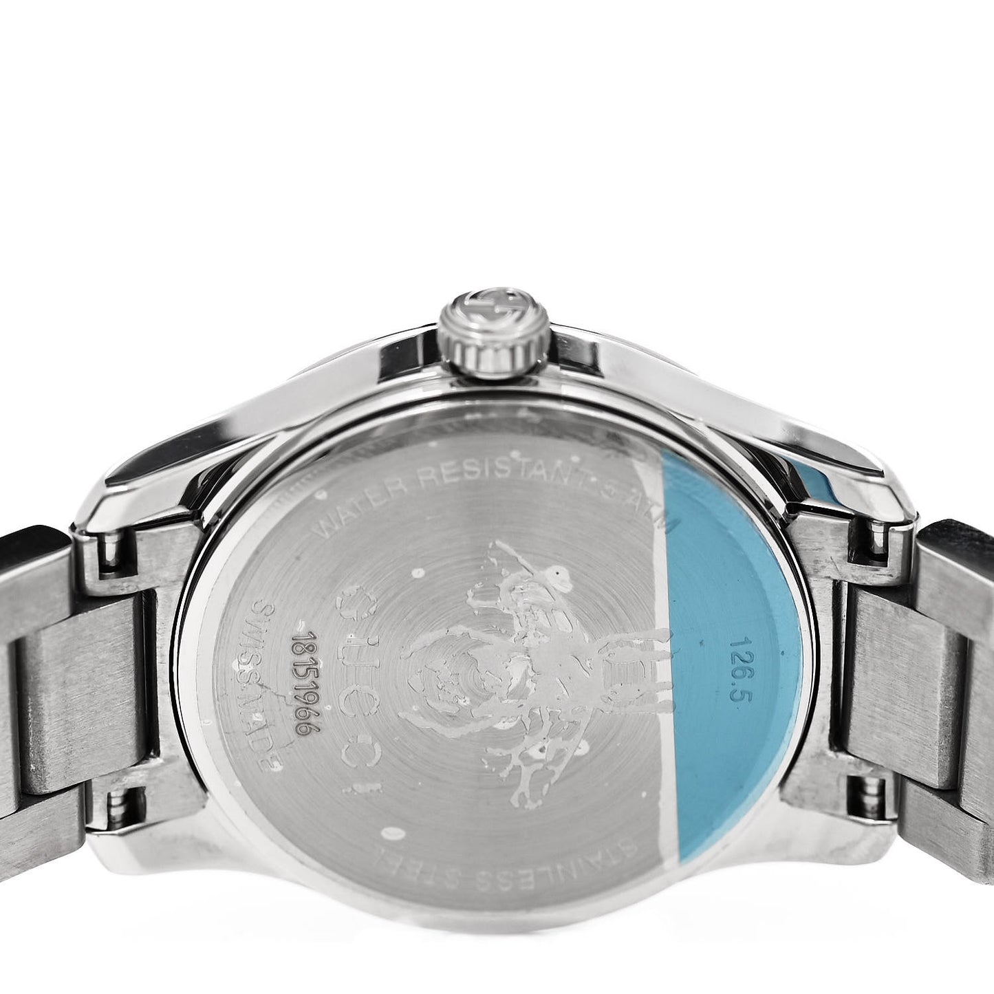 Stainless Steel Pink Mother of Pearl 27mm G-Timeless Cat Quartz Watch