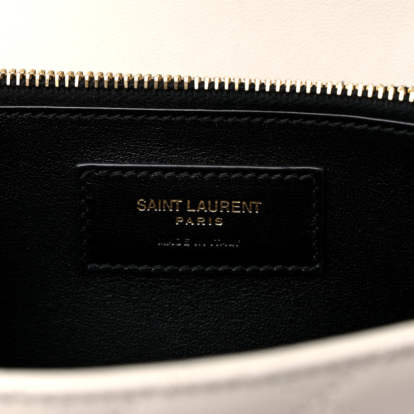 Lambskin Quilted Mini Gaby Satchel Blanc Vintage