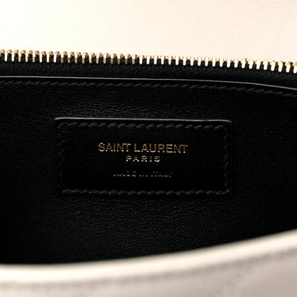 Saint Laurent Lambskin Quilted Mini Gaby Satchel Blanc Vintage 7 of 10