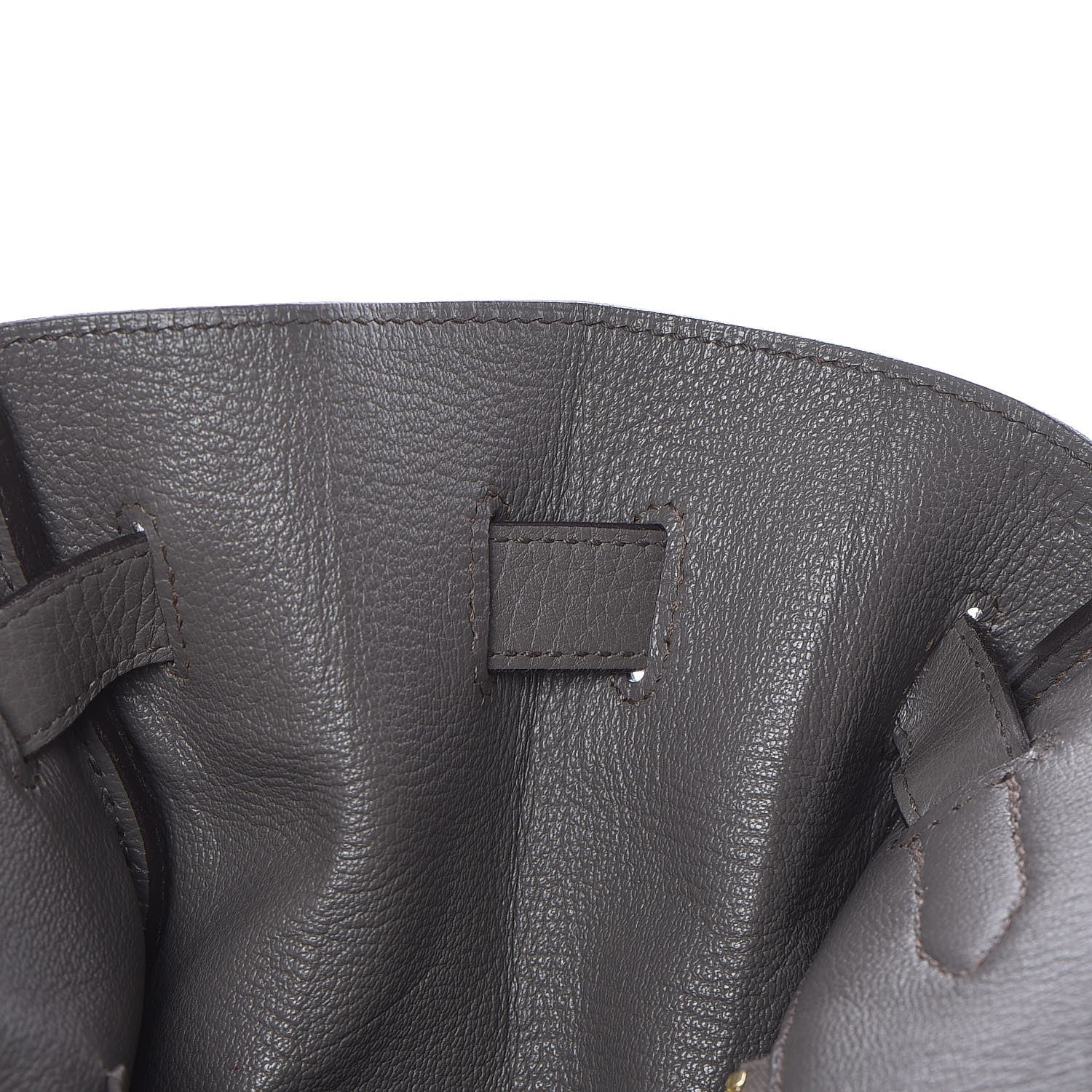 Hermes Taurillon Clemence Birkin 35 Etain 16 of 41
