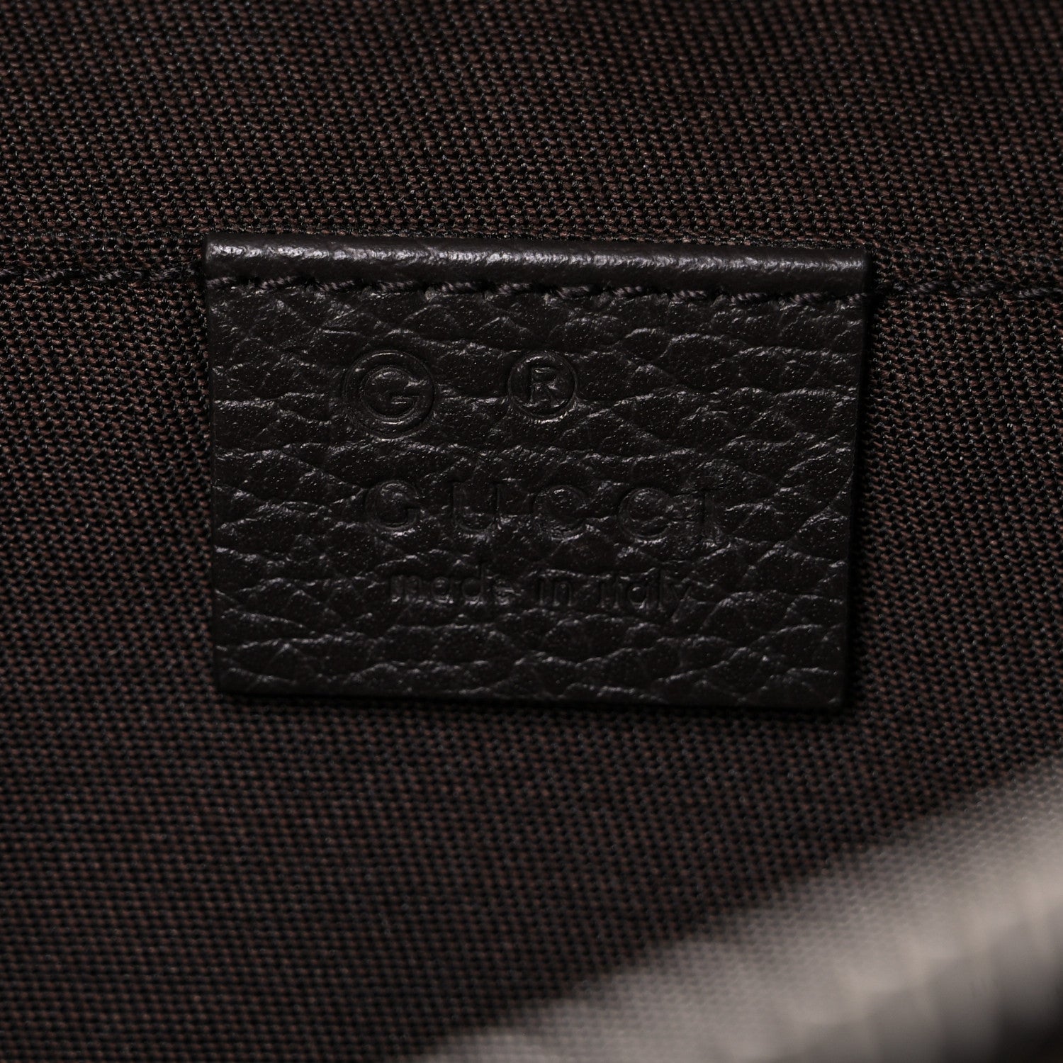 Gucci Monogram Belt Bag Dark Brown 6 of 14