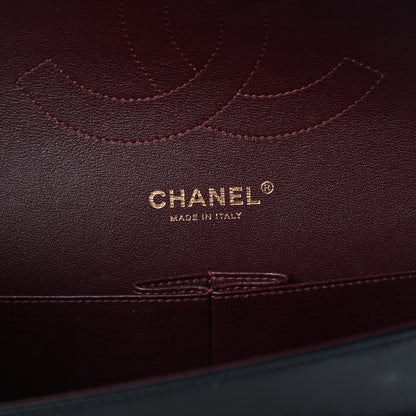 Chanel Lambskin Quilted Jumbo Double Flap Black 8 of 10