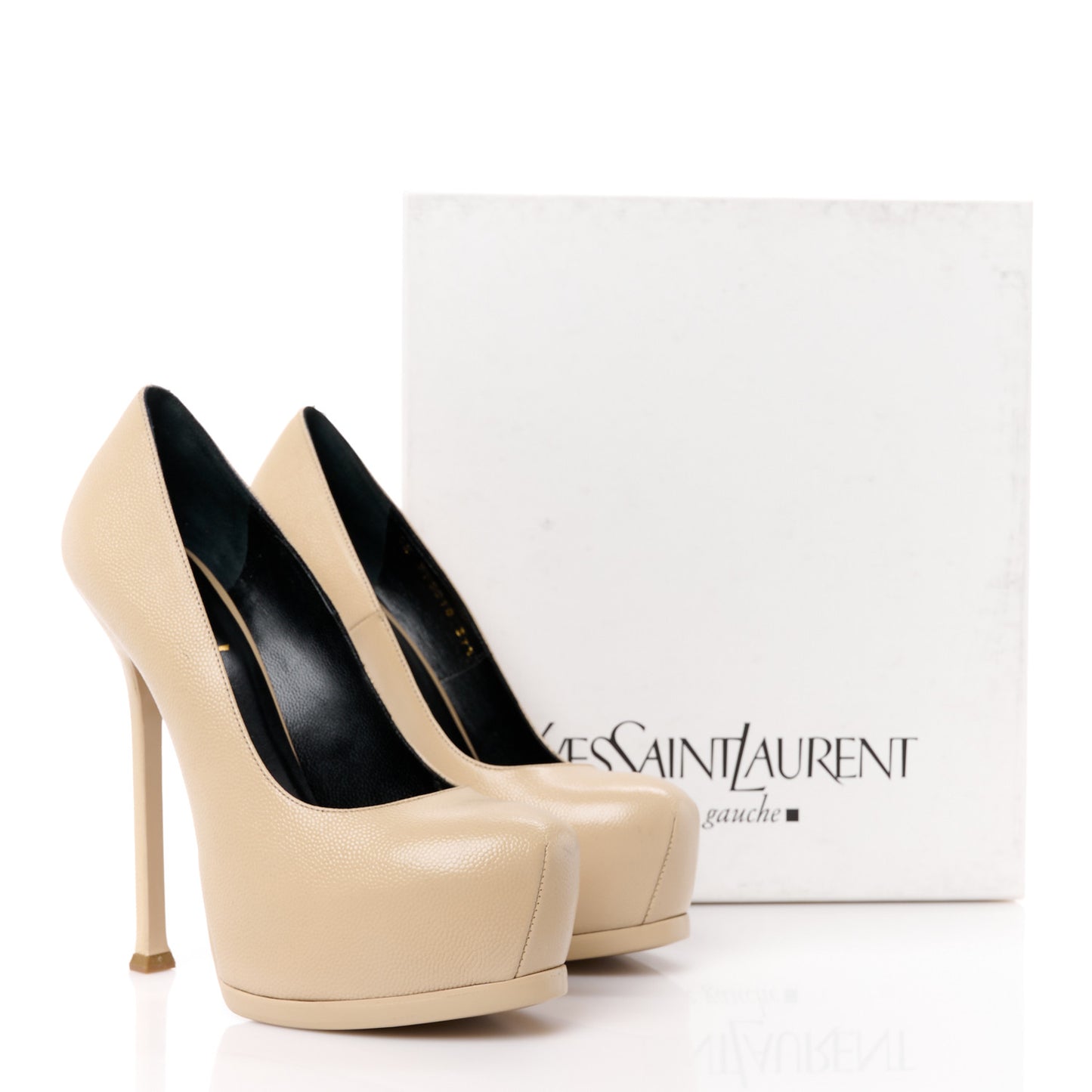 Vernigolf Tribute Two 105 Platform Pumps 37.5 Nude Powder