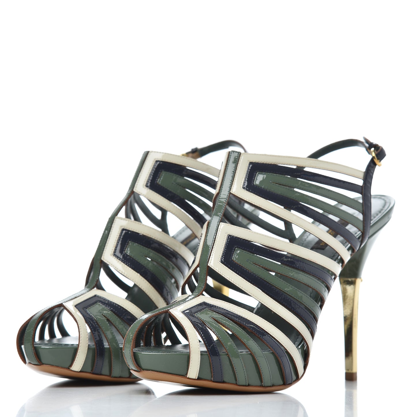 Patent Marbella Pumps 37.5 Green