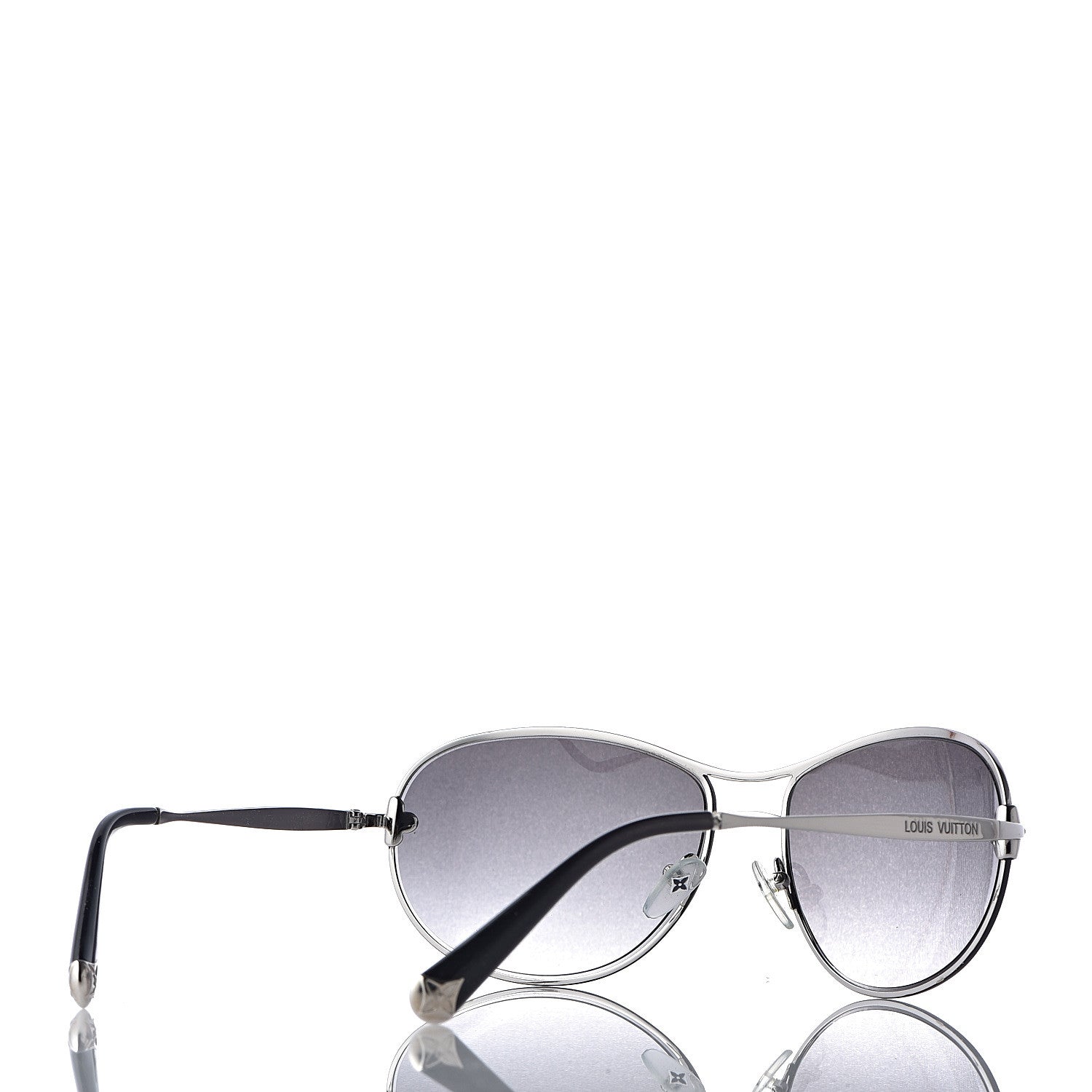 Louis Vuitton Mimosa Sunglasses Z0379U Silver 4 of 9