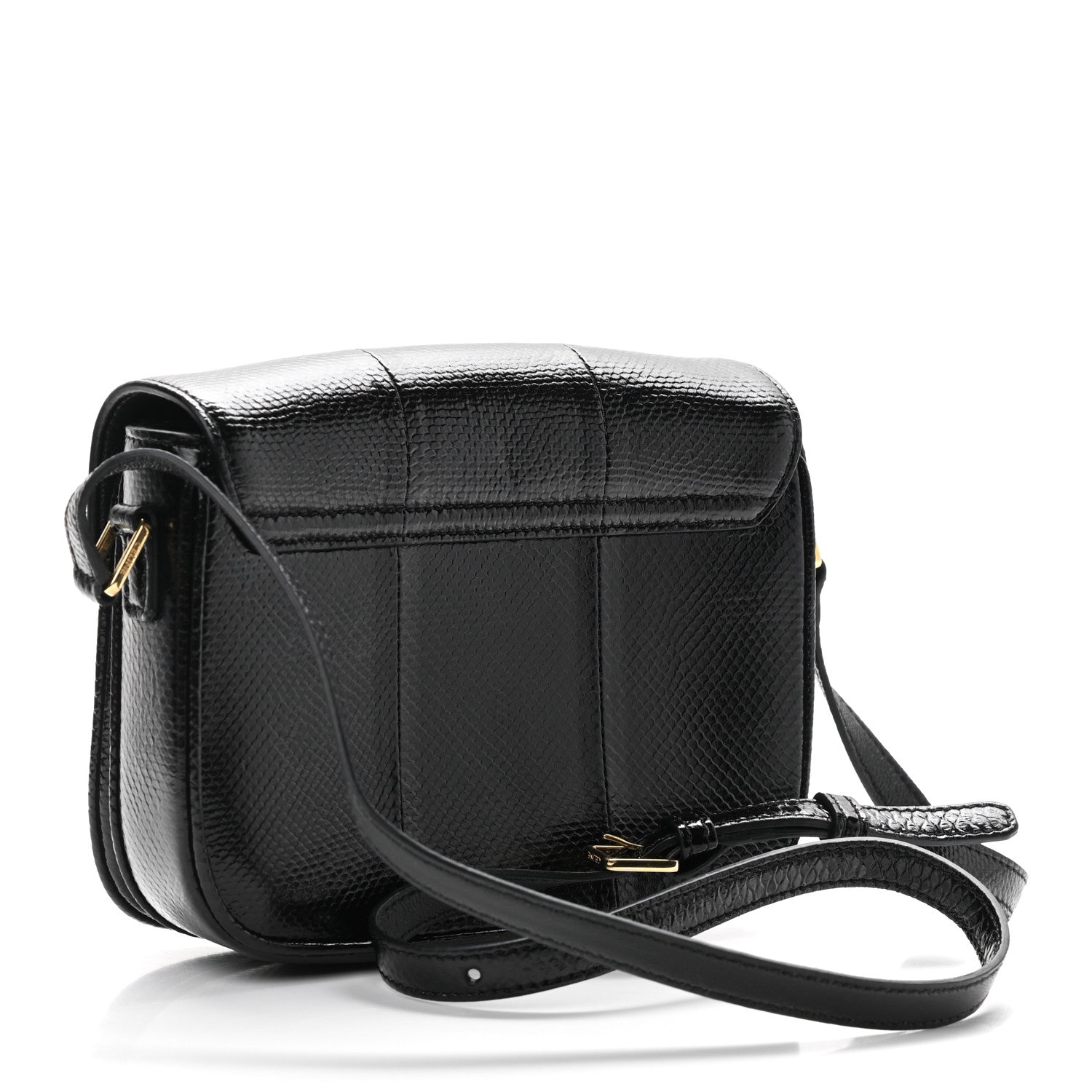 Celine Lizard Small Pampille C Bag Black 3 of 11