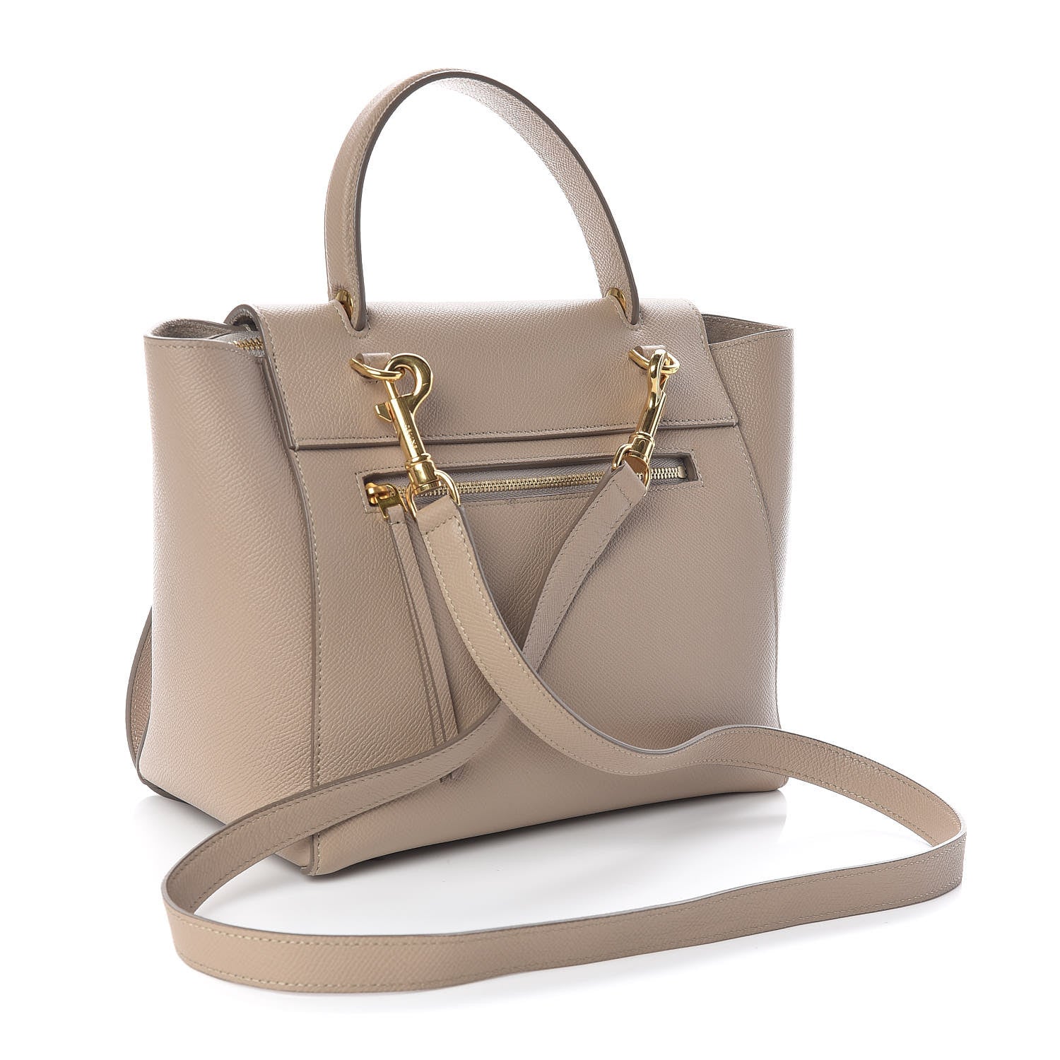 Celine Grained Calfskin Micro Belt Bag Light Taupe 3 of 10
