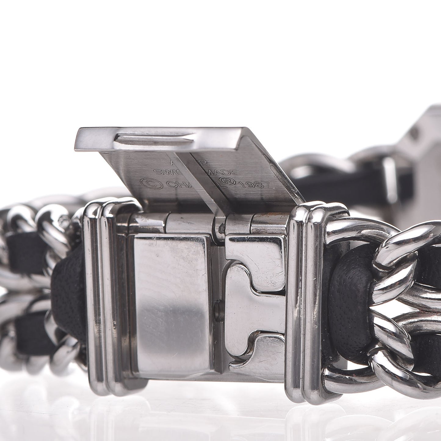 Stainless Steel Lambskin 20mm Chain Premiere Quartz Watch M