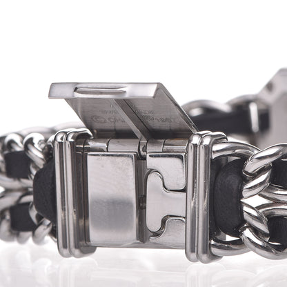 Chanel Stainless Steel Lambskin 20mm Chain Premiere Quartz Watch M 6 of 6