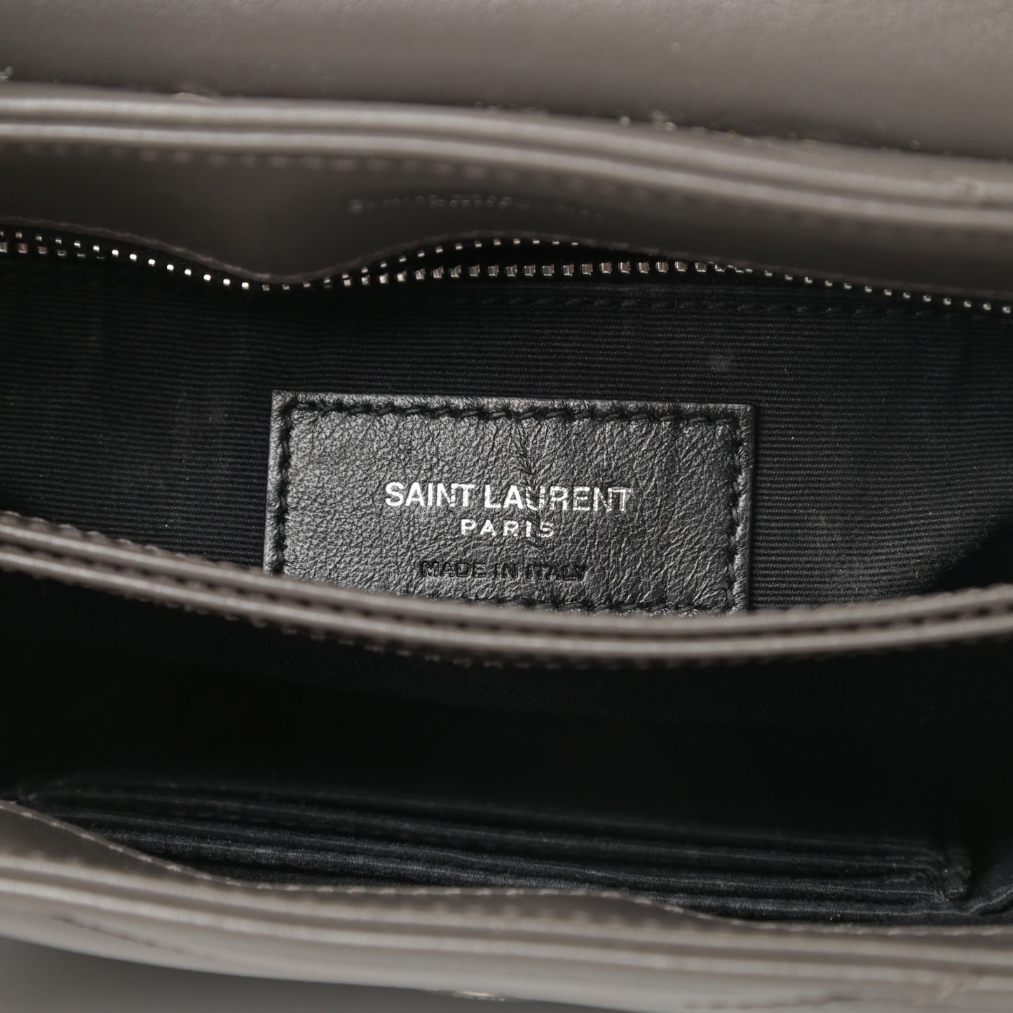Calfskin Y Quilted Monogram Toy Loulou Crossbody Bag Storm