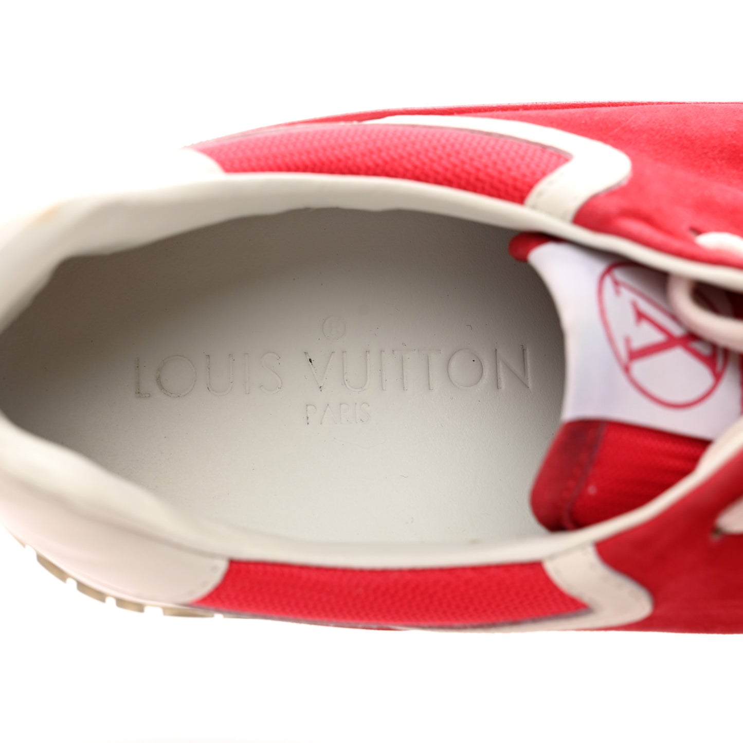 Nubuck Suede Run Away Sneakers 39 Framboise