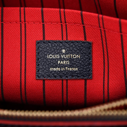 Louis Vuitton Empreinte Montaigne MM Marine Rouge 6 of 12