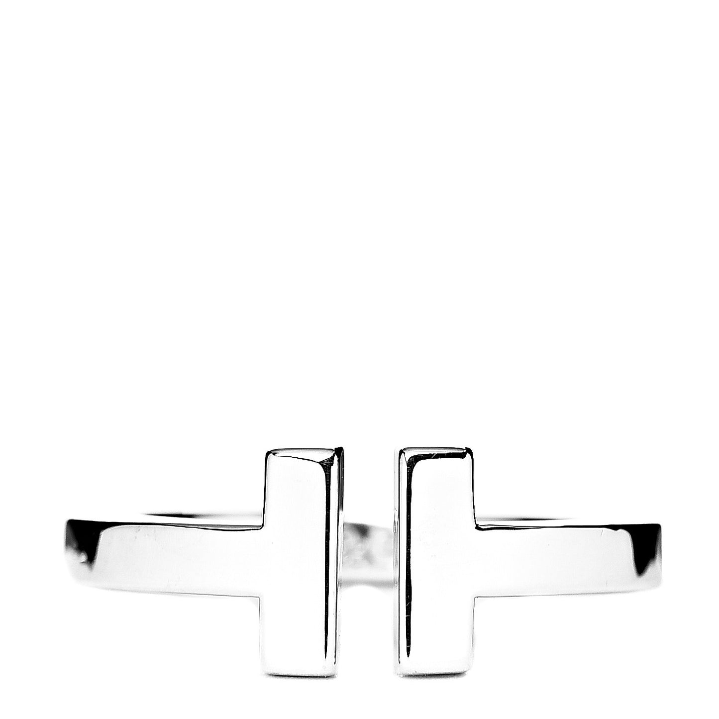 Sterling Silver T Square Ring 49 5