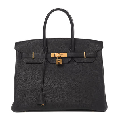 Hermes Togo Birkin 35 Black 1 of 10