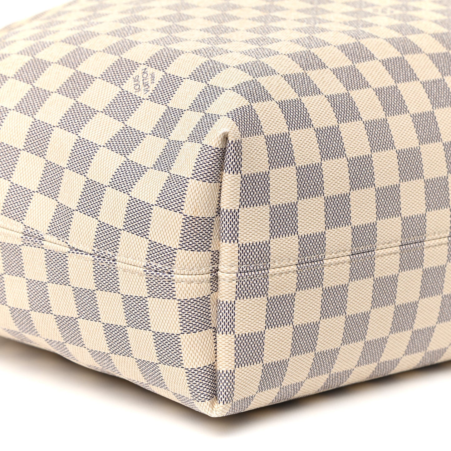 Damier Azur Graceful MM Rose Ballerine