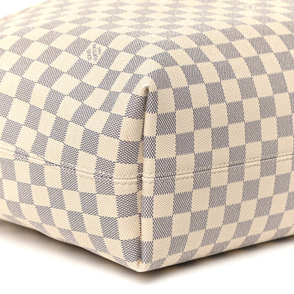 Louis Vuitton Damier Azur Graceful MM Rose Ballerine 8 of 15