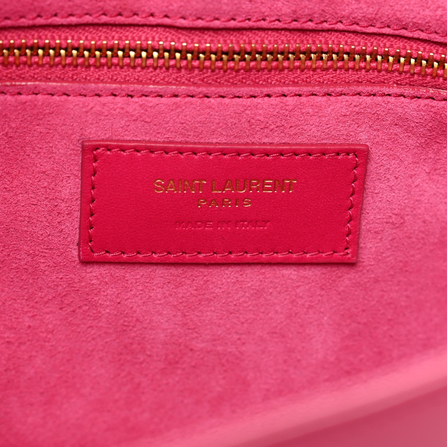 Saint Laurent Smooth Calfskin Le 5 A 7 Hobo Bubblegum 5 of 9